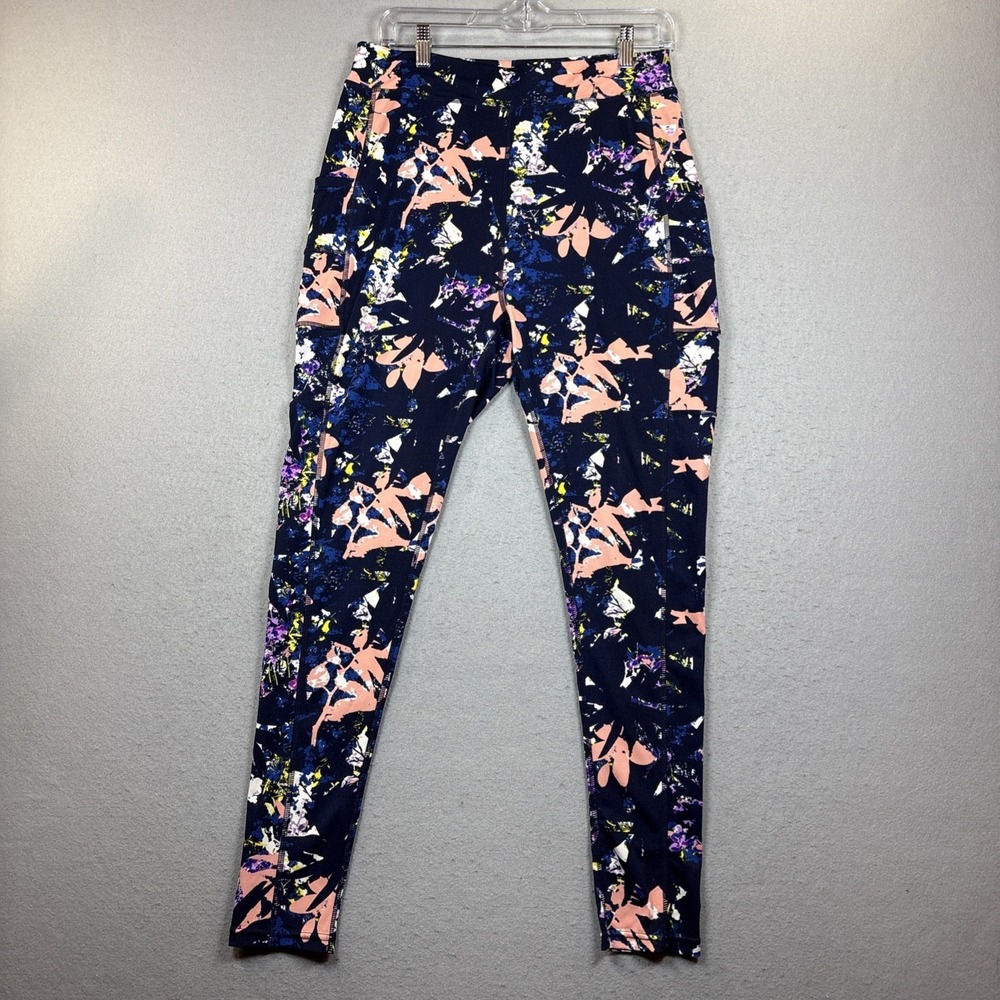 Pop It Capri‎ Leggings Multi Color Women's Size Large